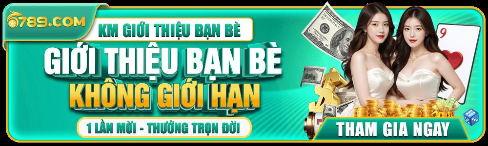 Khuyến mãi giới thiệu bạn bè nhận quà trọn đời tại 6789is